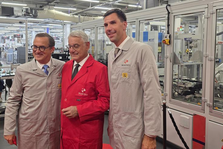 Od leve proti desni: Thomas Petuaud-Letang, Matjaž Han, Miha Kern | Foto: Srdjan Cvjetović