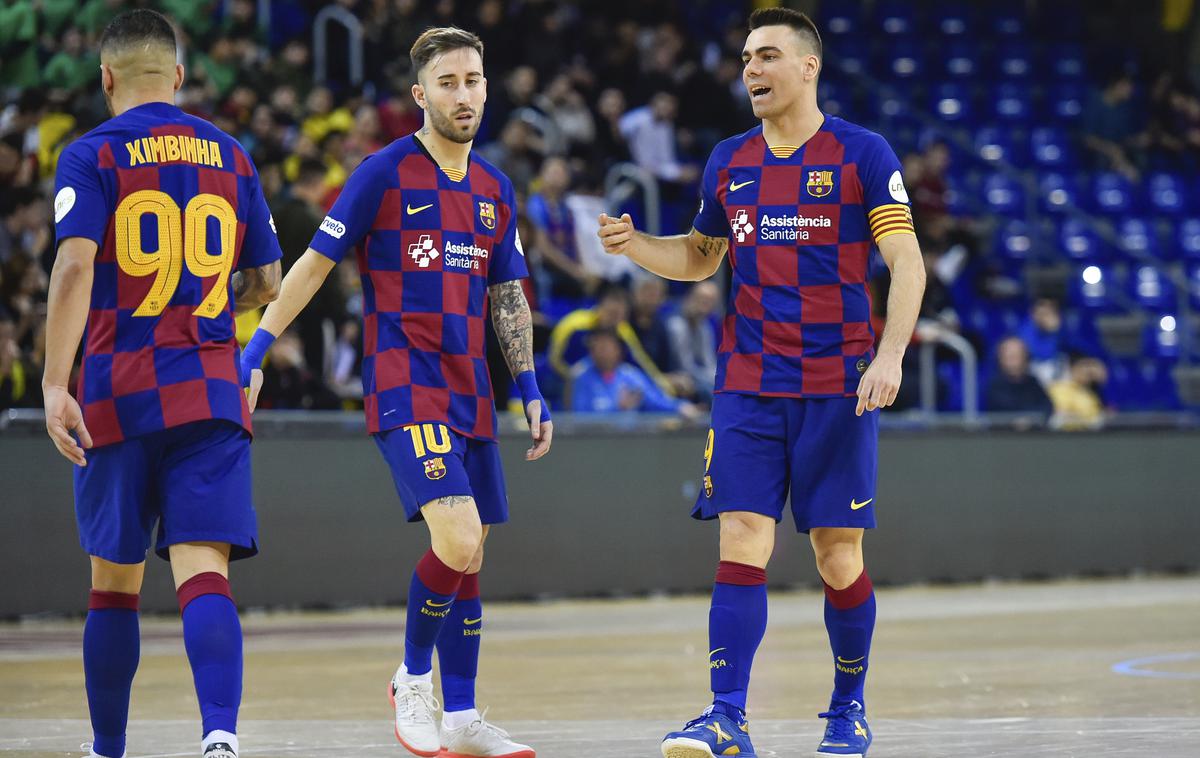 Futsal Barcelona | Barcelona je bila premočna za slovenske državne prvake. | Foto Guliverimage