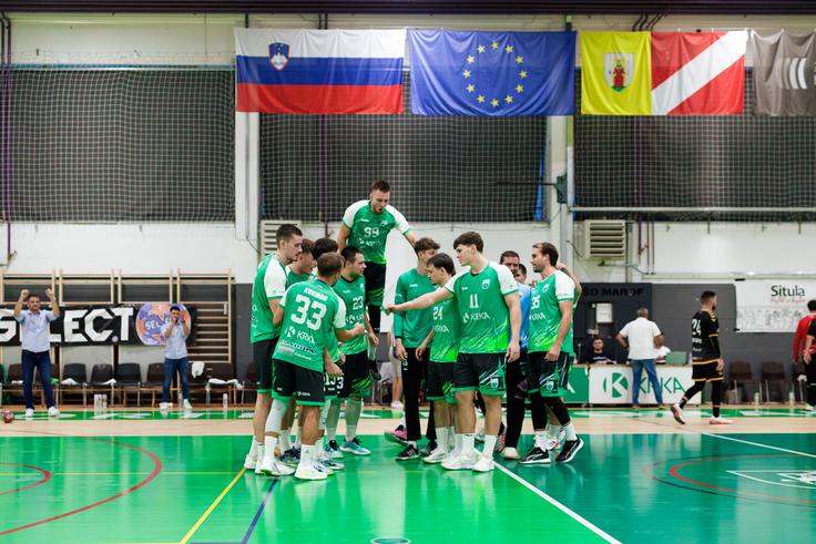 Novomeščani so premagali Ajdovce. | Foto: Erik Jerman