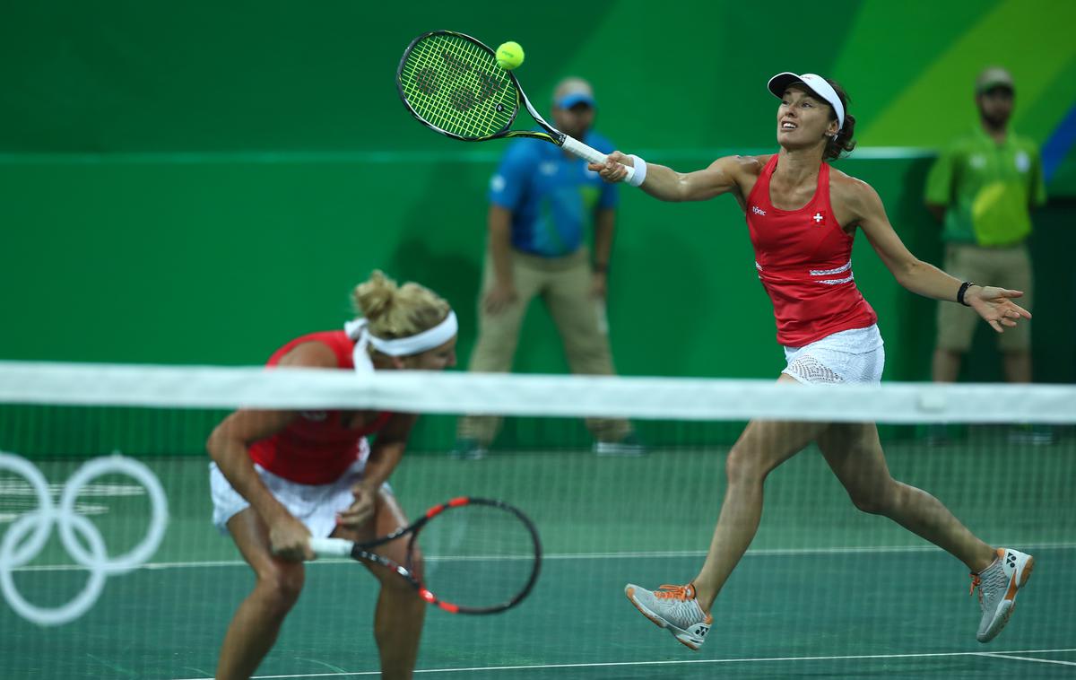 Martina Hingis in Timea Bacsinszky | Foto Getty Images