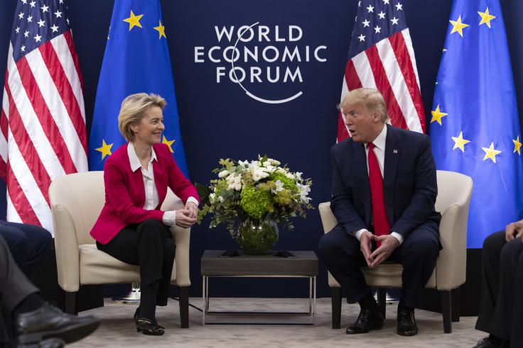 Evropa oziroma EU je do zdaj preveč popuščala Trumpu, ki je v resnici blefer s šibkimi kartami v rokah, je prepričan Fossing Nielsen. | Foto: Guliverimage