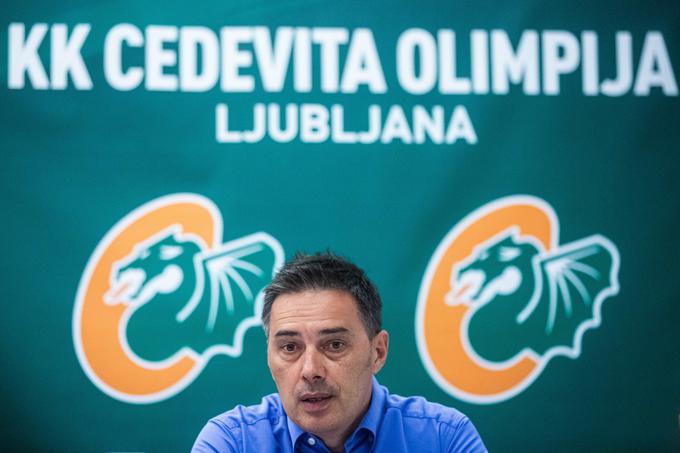 Davor Užbinec trenutno ne more oceniti, kakšna bo podoba Olimpije v prihodnji sezoni. | Foto: Grega Valančič/Sportida