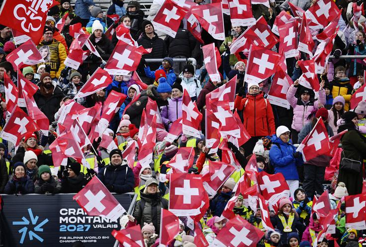 Crans Montana v Švici bo prihodnje leto gostila svetovno prvenstvo v alpskem smučanju. | Foto: Reuters