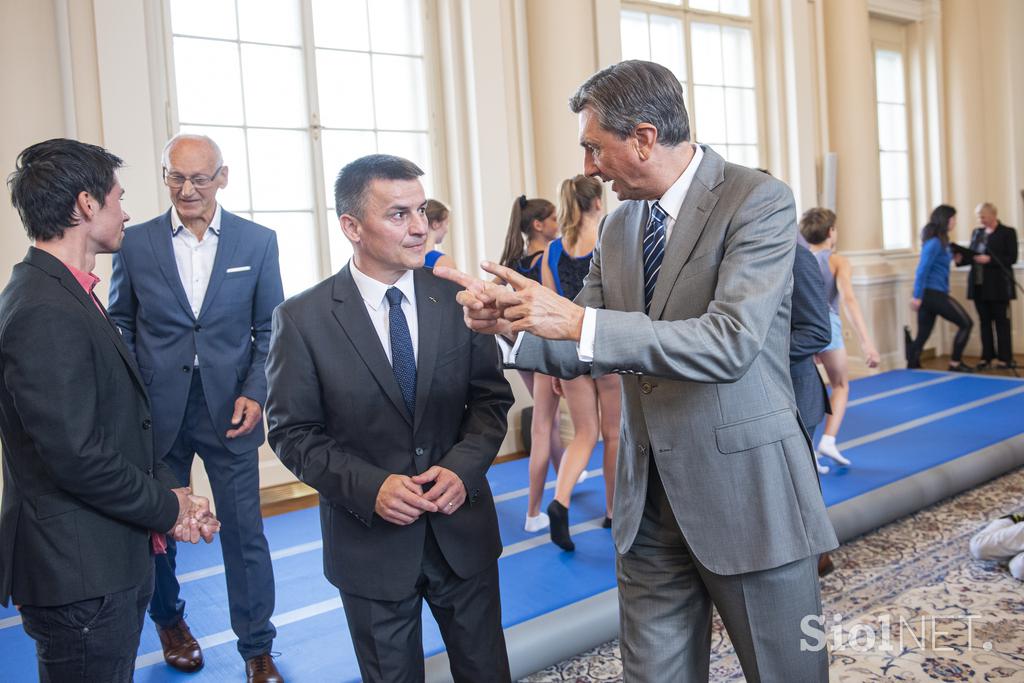 Sprejem Borut Pahor