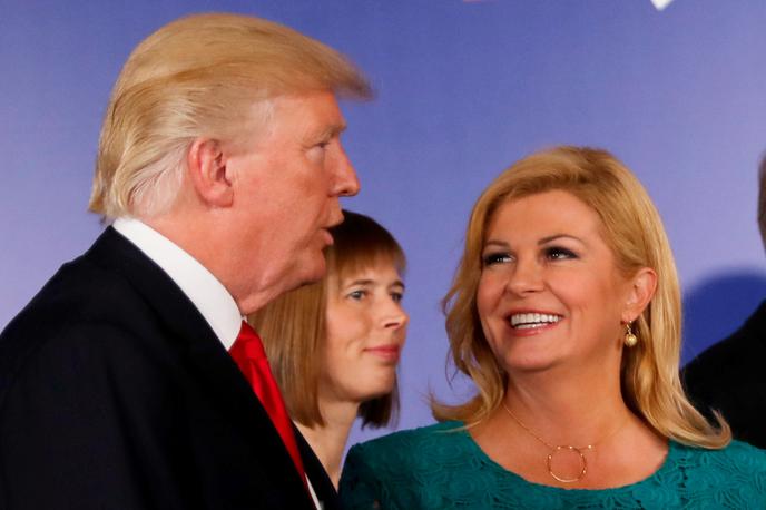 Donald Trump in Kolinda Grabar Kitarović | Foto Reuters