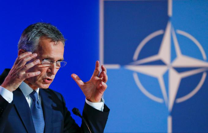 Jens Stoltenberg je svoja sporočila podkrepil z opozorilom, da bi oddaljevanje Evrope od ZDA razdelilo staro celino. | Foto: Reuters