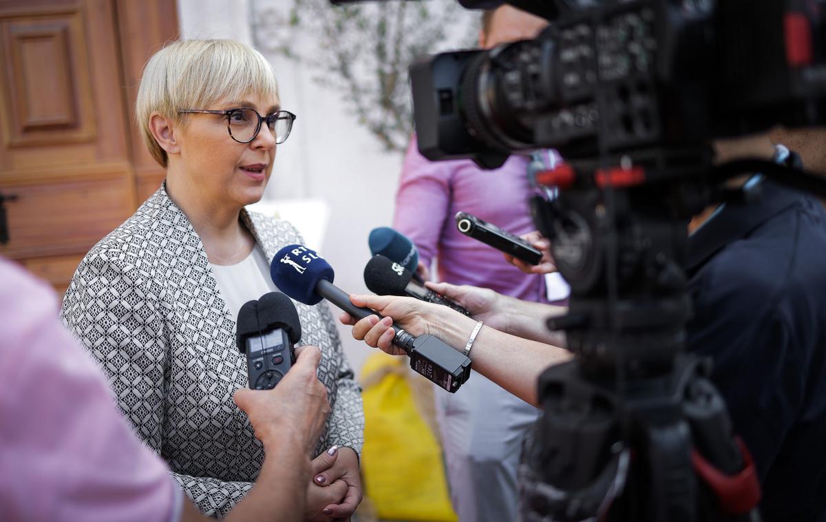 Forum za dialog in mir na Balkanu, Koper | "Lahko si predstavljate, kakšne težave bodo imeli v državah, kjer danes divjajo vojni spopadi," je dejala predsednica Nataša Pirc Musar. | Foto STA