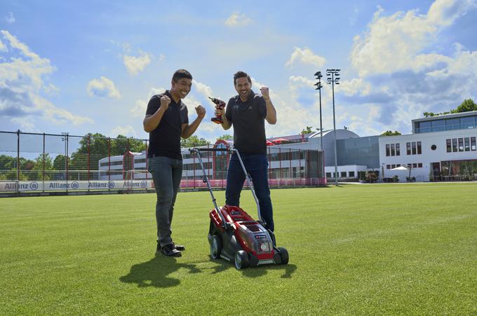 Einhell Germany AG, partner in "uradni strokovnjak za dom in vrt" FC Bayern od avgusta 2021, je zdaj naredil zgodnji korak k podaljšanju partnerstva do leta 2027. | Foto: Einhell Germany AG