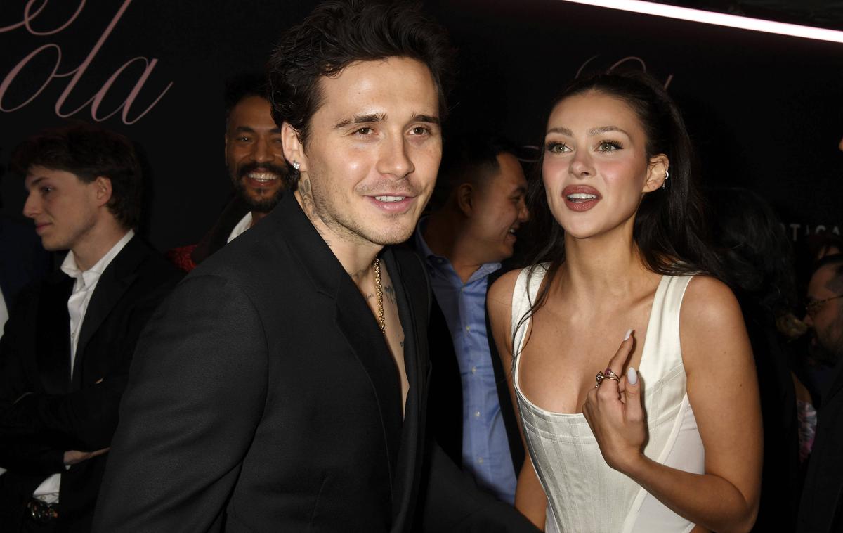 Brooklyn Beckham, Nicola Peltz | Brooklyn Beckham in Nicola Peltz na obnovo poročnih zaobljub nista povabila nikogar iz njegove družine. | Foto Guliverimage
