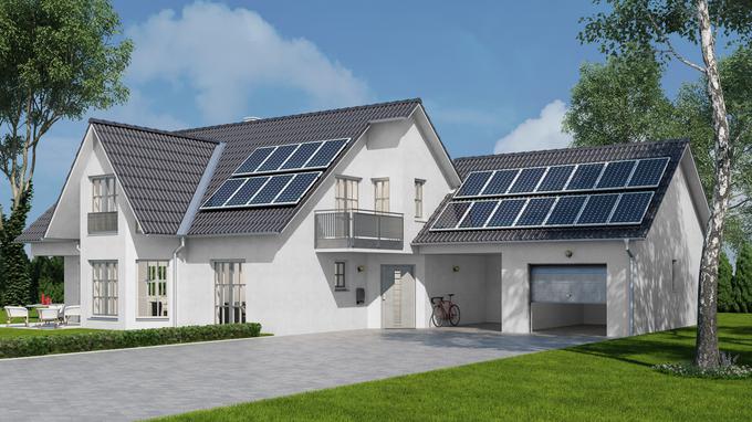 "Naš cilj je videti solarne panele na vsaki strehi." | Foto: Shutterstock