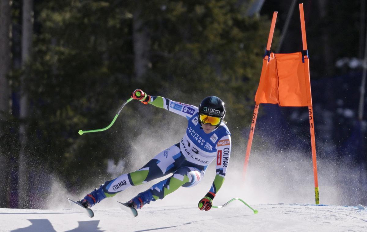 Ilka Štuhec | Bo Ilka Štuhec le premagala urok St. Antona in tam prvič v karieri osvojila superveleslalomske točke svetovnega pokala? | Foto Reuters