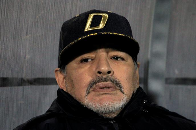 Diego Maradona | Maradona je zaradi težav s krvavitvami končal v bolnišnici. | Foto Reuters