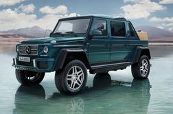 Mercedes-maybach G650 landaulet – okrog 600 tisoč evrov vreden terenec za 99 izbrancev