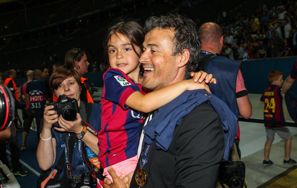 Luis Enrique | Luis Enrique je leta 2019 izgubil najmlajšo hčerko Xano, ki je umrla po boju s kostnim rakom. Stara je bila komaj devet let. | Foto Guliverimage