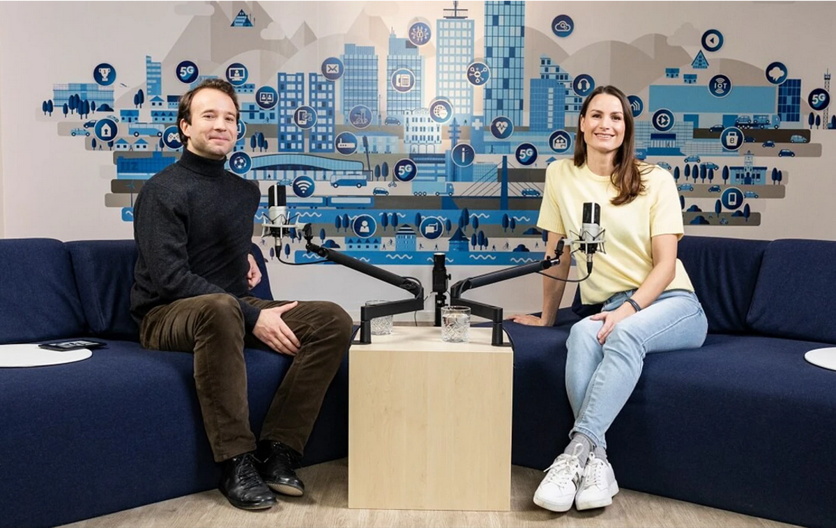 Telekom podcast, Uživajmo pametno, Sara Isaković | Foto Telekom Slovenije
