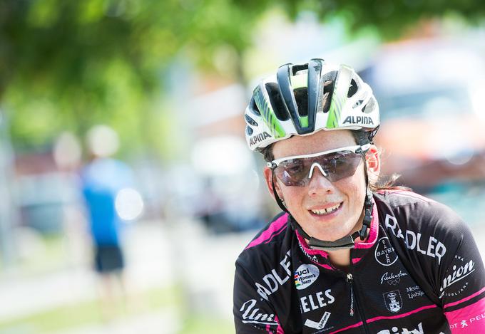 Eugenia Bujak je najboljša Slovenka na kolesarskih lestvicah. | Foto: Vid Ponikvar