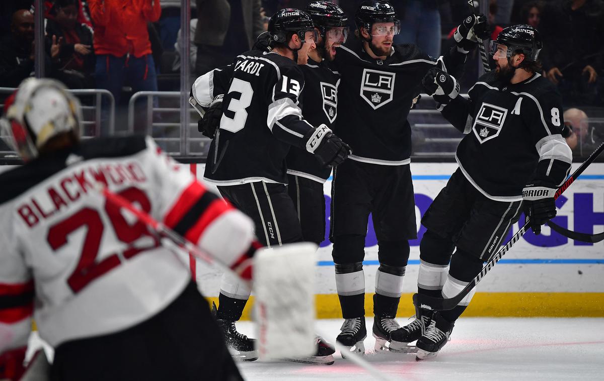 Los Angeles Kings Anže Kopitar | Anže Kopitar je v drugi tretjini izenačil na 2:2. | Foto Reuters