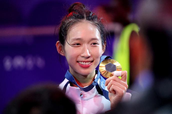 KONG Man Wai Vivian Hong Kong | Hongkong za olimpijsko zlato svojim športnikom in športnicam ponuja daleč najvišjo bruto denarno nagrado. Za zdaj so osvojili dve zlati odličji. | Foto Reuters