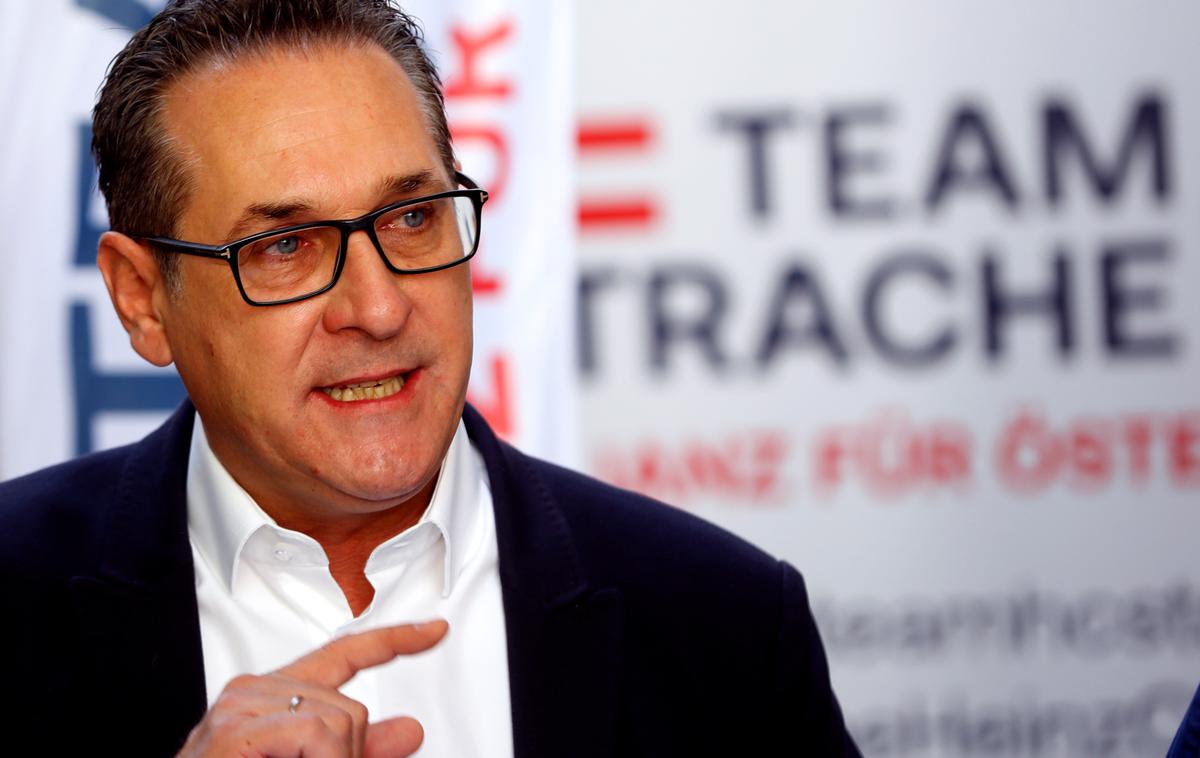 Heinz-Christian Strache | Zaradi korupcije je Strache obsojen na 15 mesecev pogojne kazni, vodja klinike, ki je z njim sodeloval, pa na 12 mesecev pogojne zaporne kazni.  | Foto Reuters