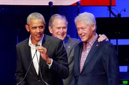 Obama, Bush in Clinton bi se proti covid-19 cepili v TV-prenosu v živo
