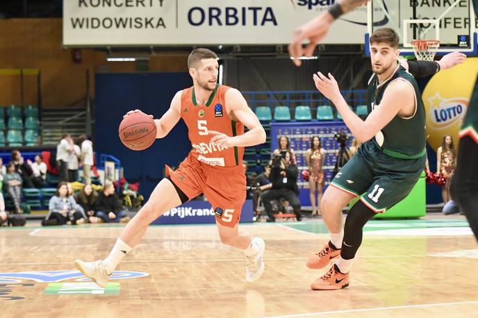 Slask Cedevita Olimpija | Cedevita Olimpija je ob polčasu vodila za 34 točk. | Foto Tine Ružič/Cedevita Olimpija