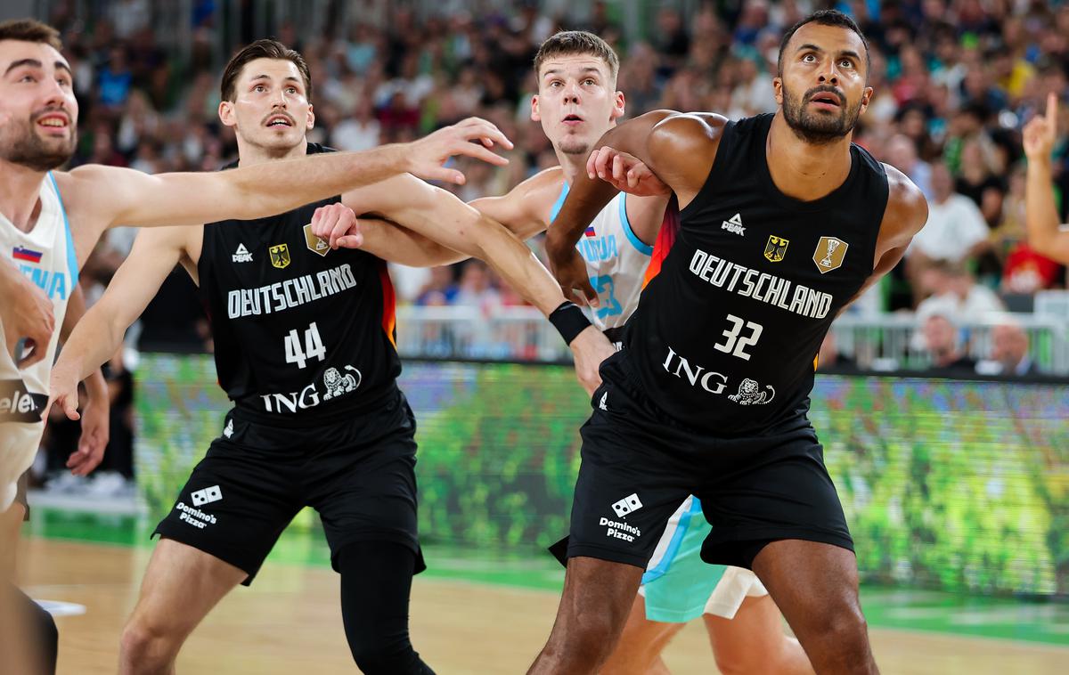 Slovenija : Nemčija | Nemci so v Stožicah slavili s 103:89. | Foto Filip Barbalić
