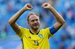 Švedski kapetan: Še naprej bom igral, saj sem na vrhuncu kariere