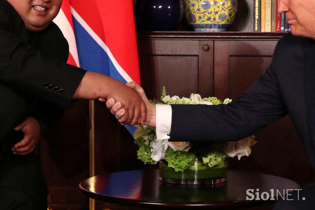 Srečanje Donalda Trumpa in Kim Jong-una v Singapurju