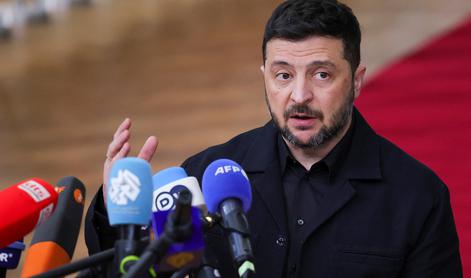Zelenski odgovoril na vprašanje, kaj so pripravljeni prepustiti Rusiji
