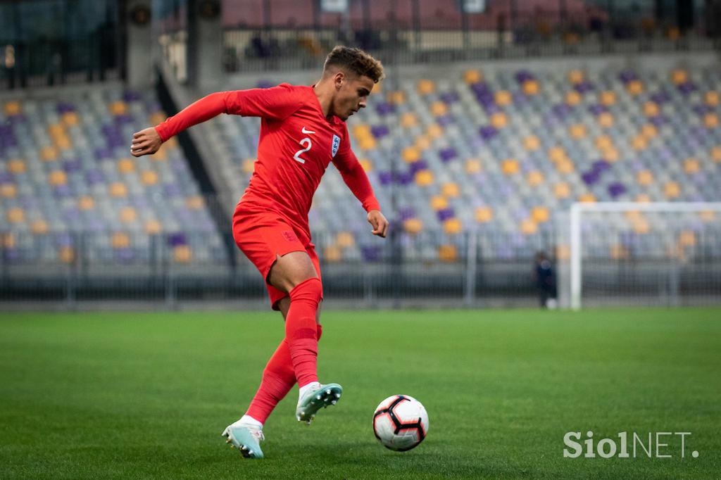 Slovenija : Anglija, slovenska nogometna reprezentanca u21