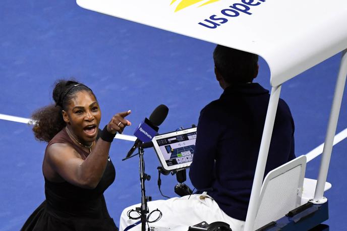 Serena Williams | Serena Williams je poskrbela za šov v finalu letošnjega OP ZDA. | Foto Reuters