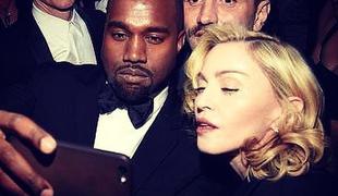 Madonna in Kanye s skupnim selfiejem