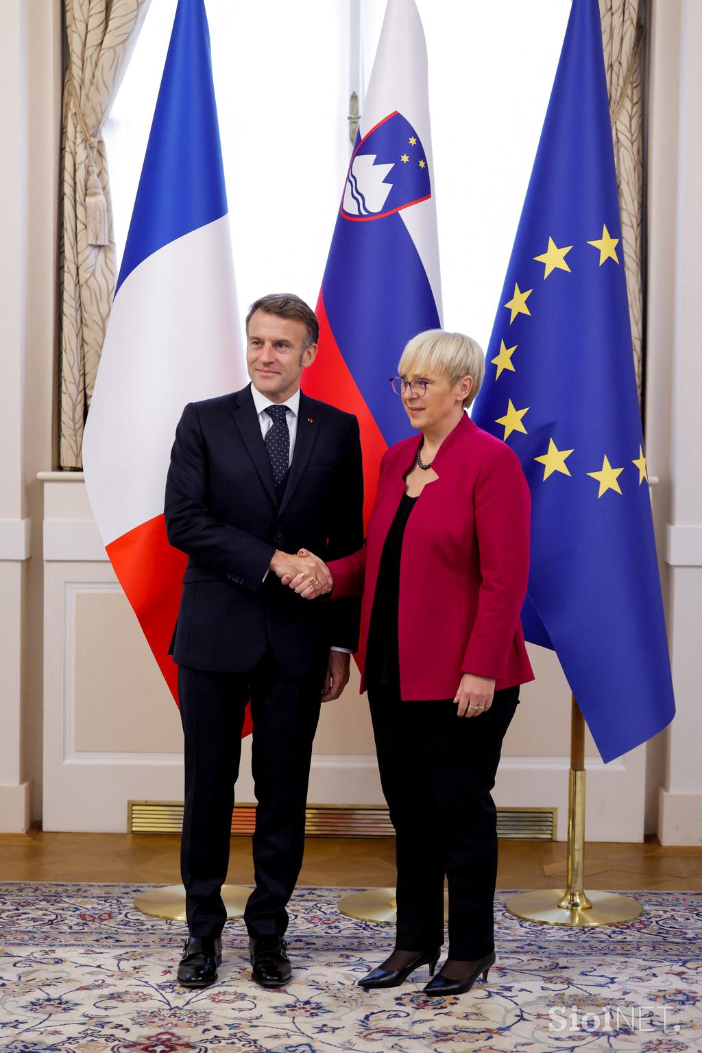 Emmanuel Macron, Nataša Pirc Musar