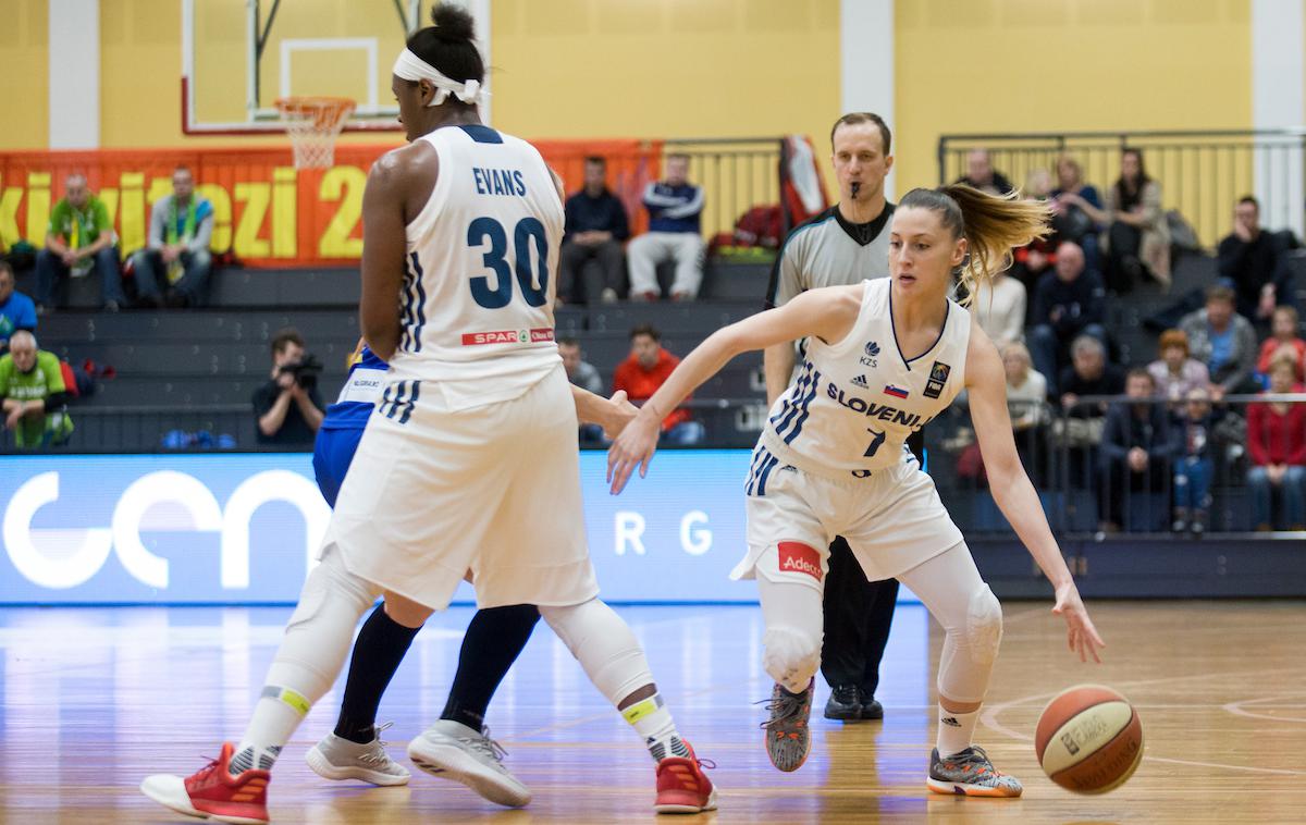 Slovenija Romunija košarka ženske kvalifikacije | Foto Urban Urbanc/Sportida