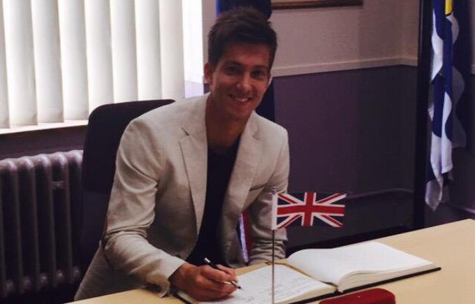 Aljaž Bedene je marca 2015 postal državljan Velike Britanije. | Foto: Twitter - Voranc