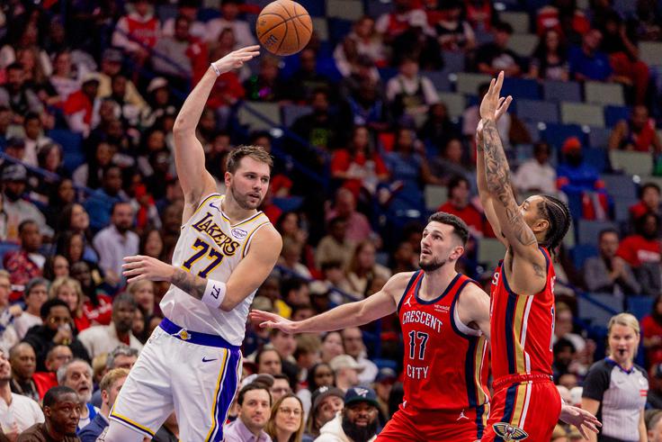 Luka Dončić je na tekmi dosegel 12 asistenc. | Foto: Reuters