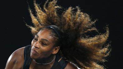 Serena Williams po novem dokazu ljubezni na teniška igrišča