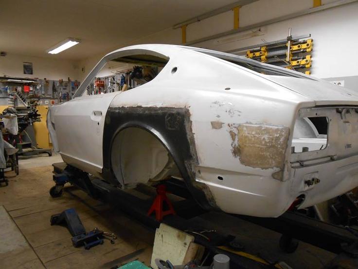 Datsun 240Z Obnova je trajala tri leta. | Foto: osebni arhiv/Lana Kokl