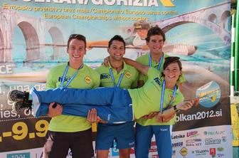 Tri zlate in srebrna medalja naših slalomistov