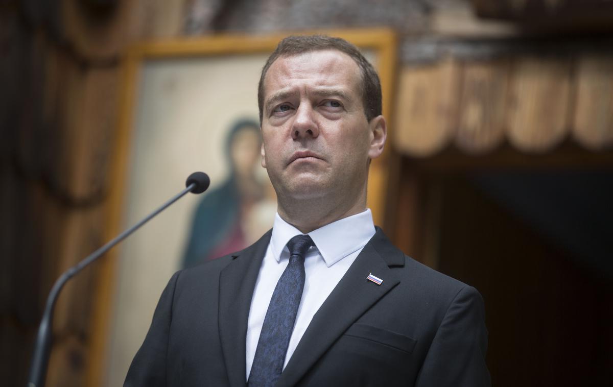 Dimitrij Medvedjev | Medvedjev je bil predsednik v štiriletnem obdobju, ko je Putin opravljal funkcijo premierja.  | Foto Matej Leskovšek