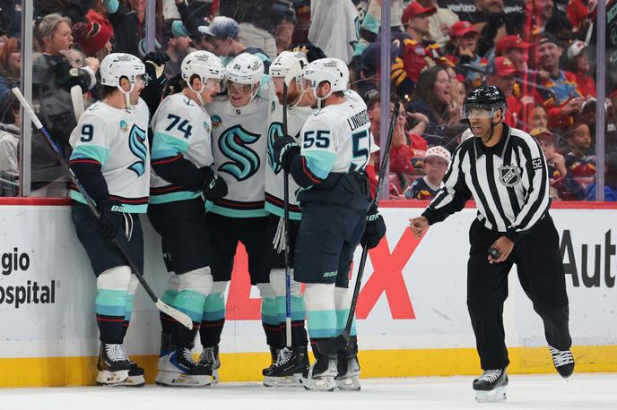 Seattle Kraken | Seattle ogroža Kopitarjeve Kralje. | Foto Reuters