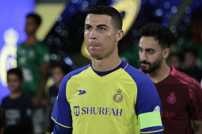 Cristiano Ronaldo | Cristiano Ronaldo je v derbiju prvenstva Savdske Arabije izgubil proti neposrednemu tekmecu za naslov prvaka in padel na drugo mesto. Portugalec je doživel prvi poraz v savdskem prvenstvu. | Foto Reuters