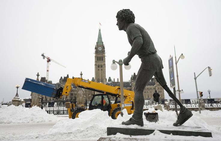 Spomenik Terryja Foxa v Ottawi | Foto: Profimedia