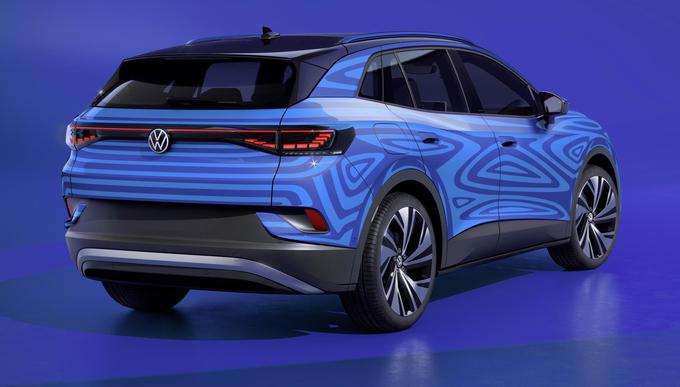 Volkswagen je razkril serijsko različico električnega SUV-ja ID.4, ki naj bi ga na trg poslali že konec leta. Trenutno imajo Nemci še težavo z začetkom prodaje osnovnega ID.3. | Foto: Volkswagen