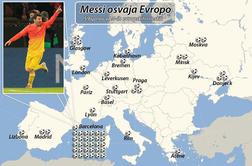 Messi "osvaja" Evropo: nov rekord v ligi prvakov