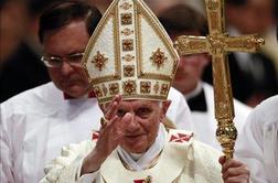 Papež v Vatikanu začel velikonočne slovesnosti