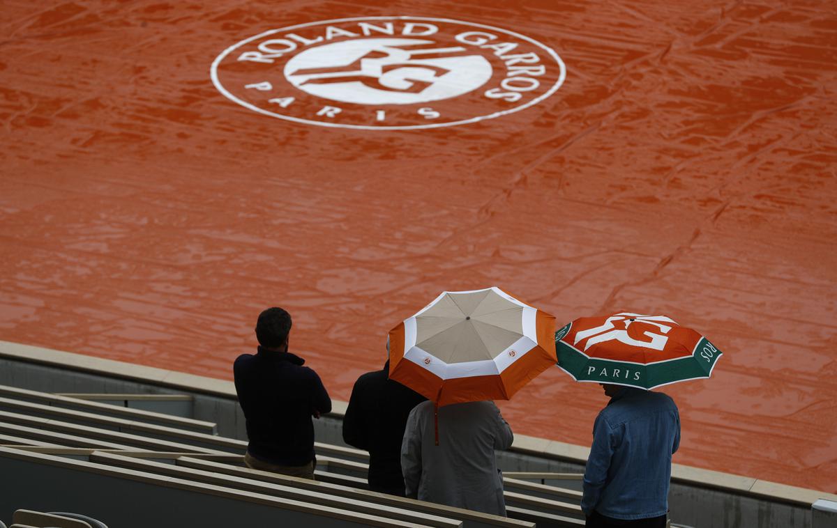 Roland Garros dež | Bodo rokometne tekme odigrane na igriščih Roland Garrosa? | Foto Reuters