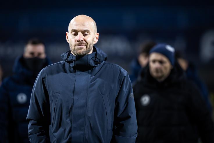 Ivan Majevski je po debitantski zmagi doživel prvi poraz v vlogi glavnega trenerja Celja. | Foto: Jure Banfi/alesfevzer.com