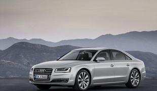 Audi A8 po prenovi tudi z vgrajenim počivalnikom