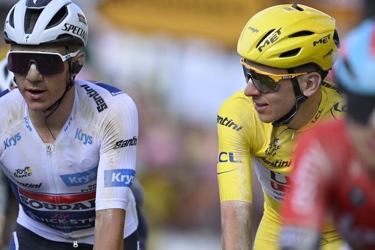Bosta Remco Evenepoel in Tadej Pogačar napadalna tudi danes? | Foto: Guliverimage